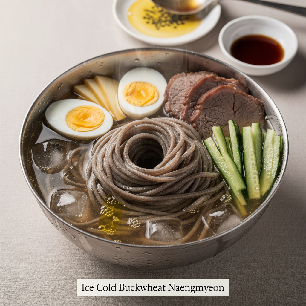 Ice-Cold Buckwheat Naengmyeon