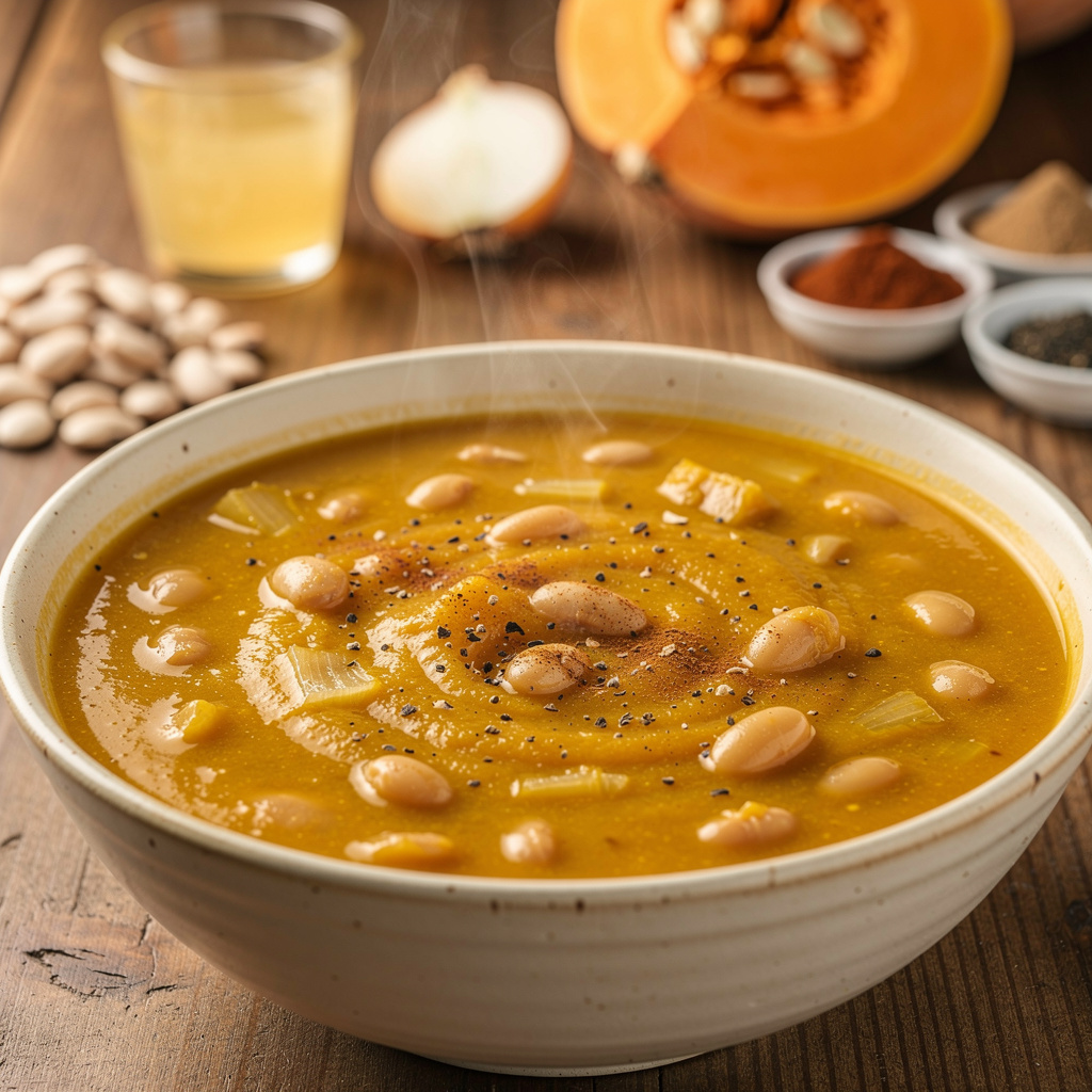 Pumpkin and Bean Soup