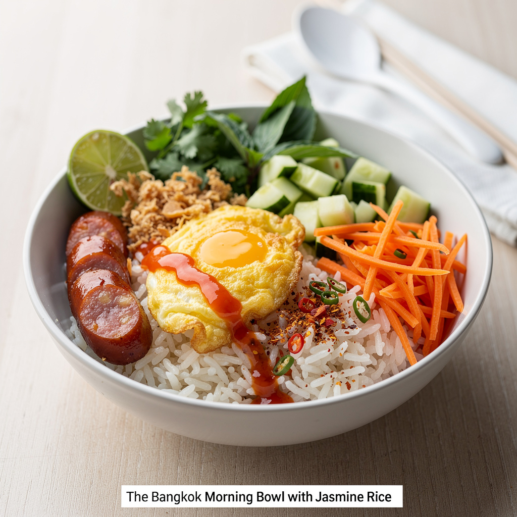 The Bangkok Morning Bowl with Jasmine Rice
