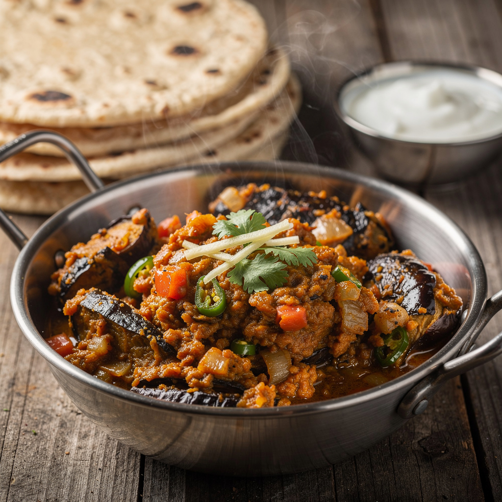 Fire-Roasted Baingan Bharta