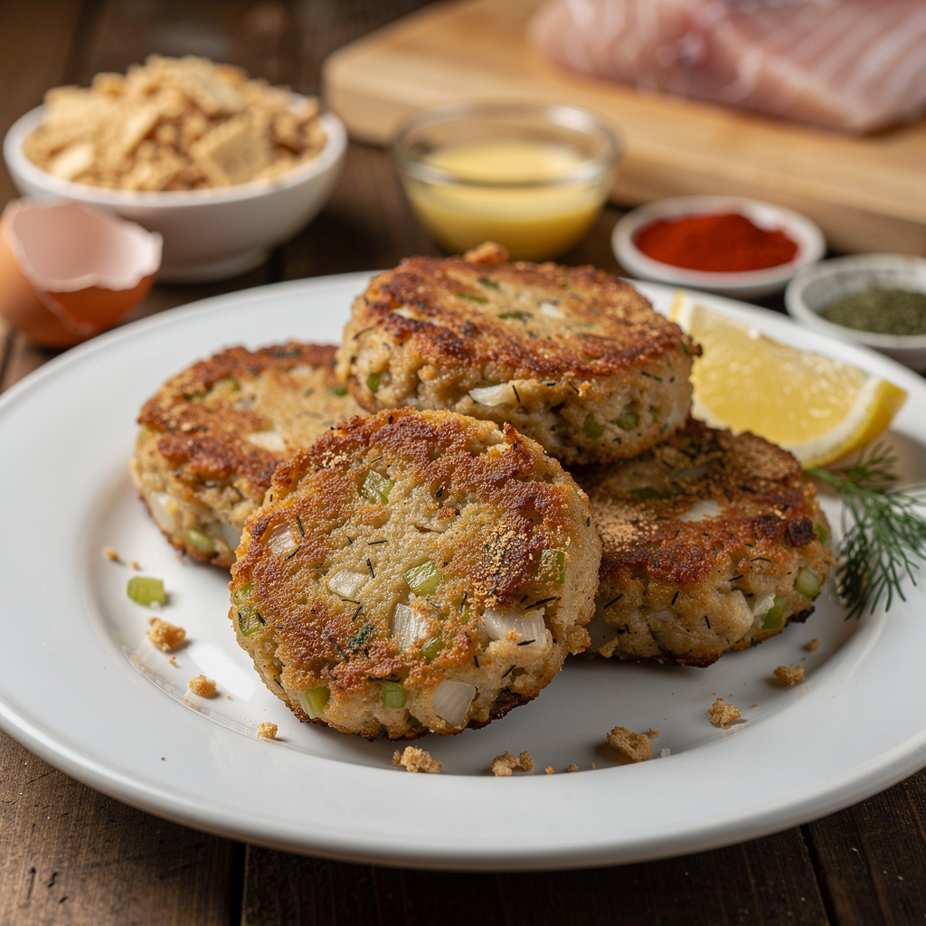 Crispy Walleye Patties