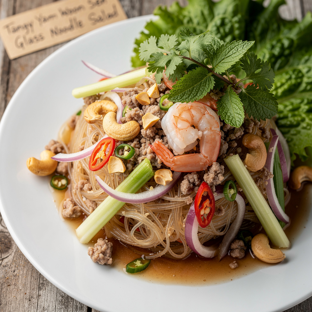 Tangy Yam Woon Sen Glass Noodle Salad