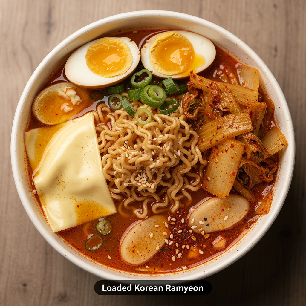 Loaded Korean Ramyeon