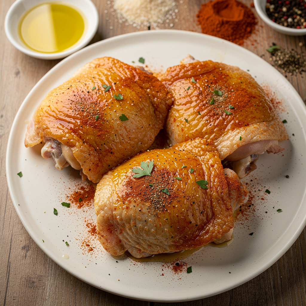 Air Fryer Chicken Thighs