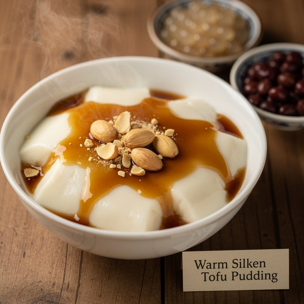 Warm Silken Tofu Pudding