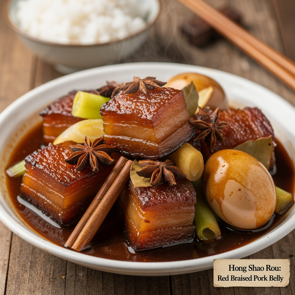 Hong Shao Rou: Red-Braised Pork Belly