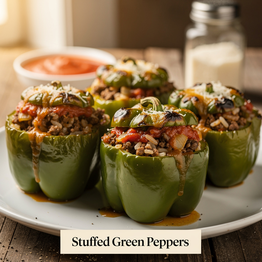 Stuffed Green Peppers