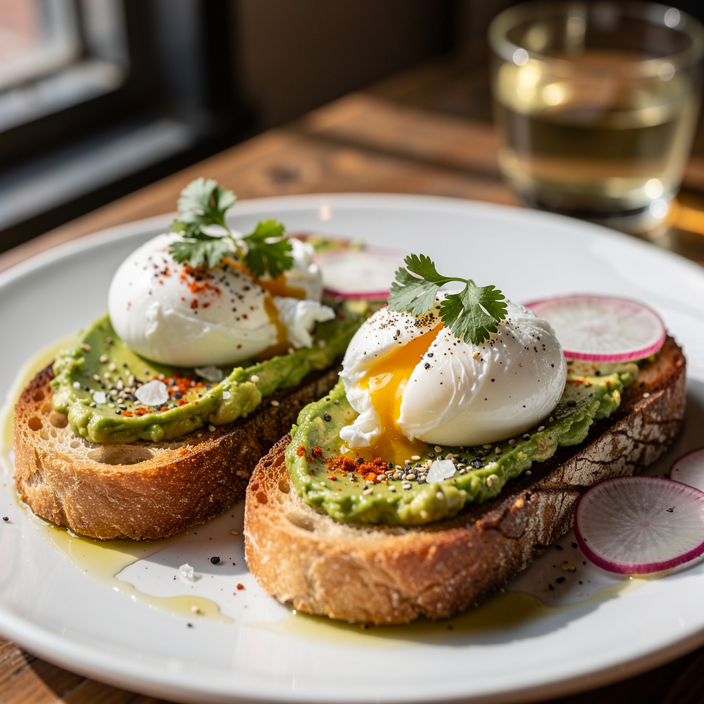 The Greenwich Village Smash Avocado Toast