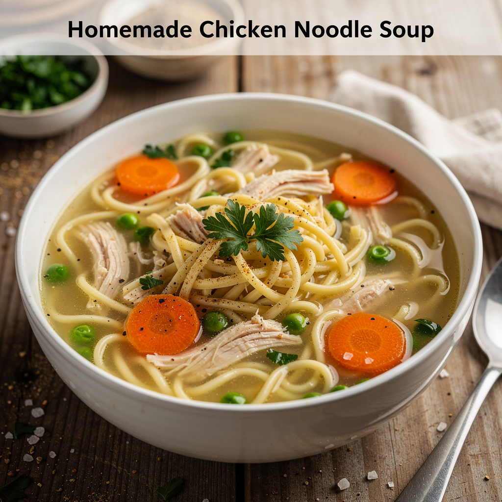 Homemade Chicken Noodle Soup