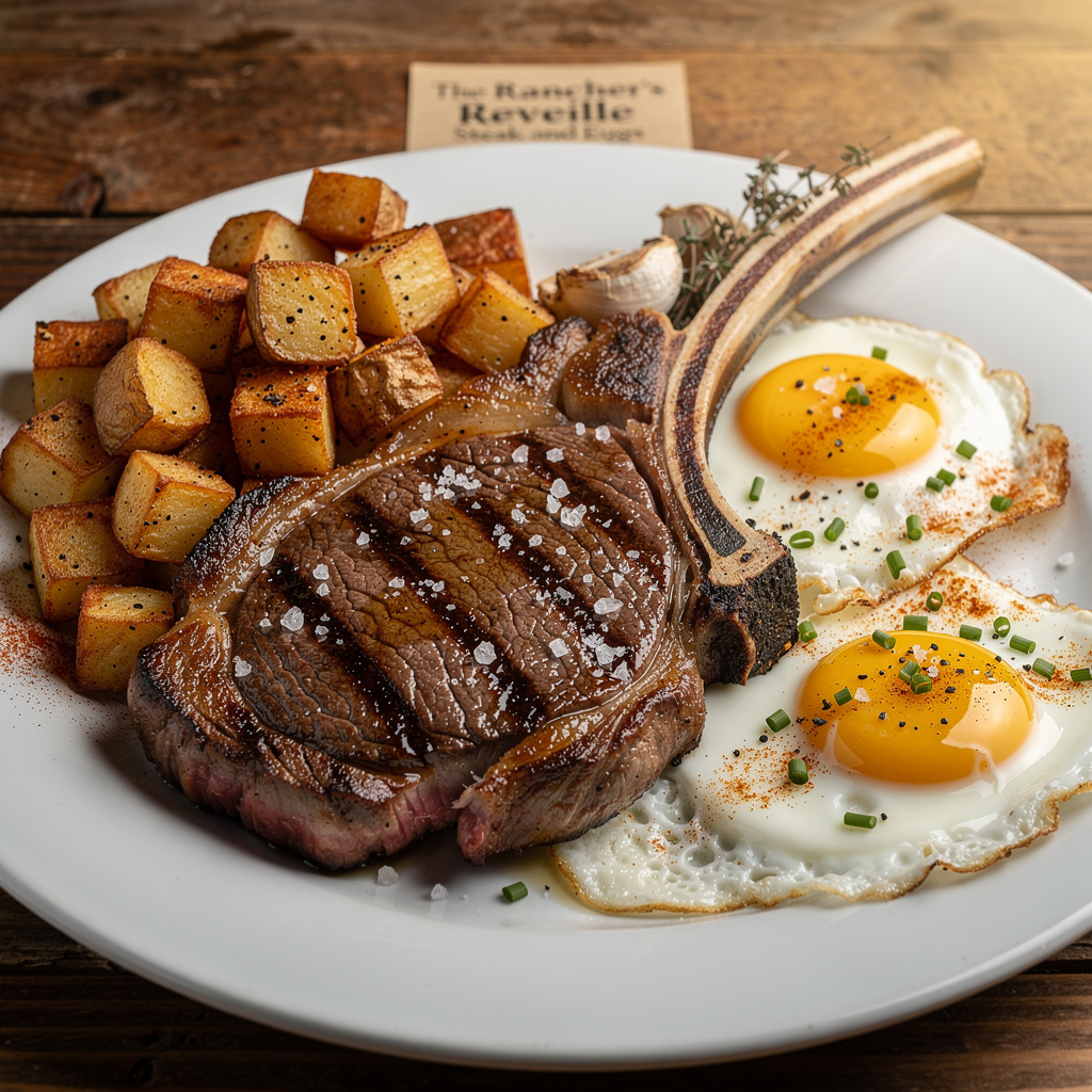 The Rancher's Reveille Steak and Eggs