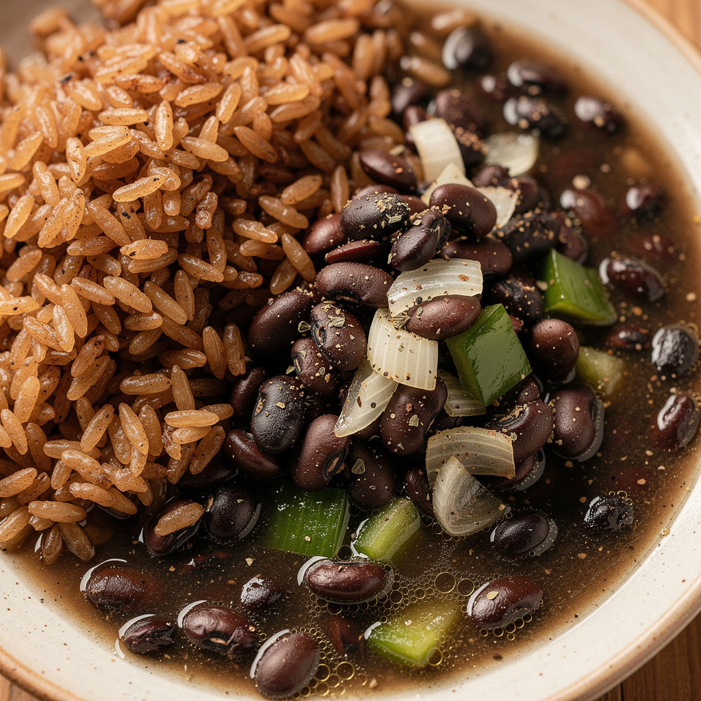 Cuban Beans and Rice