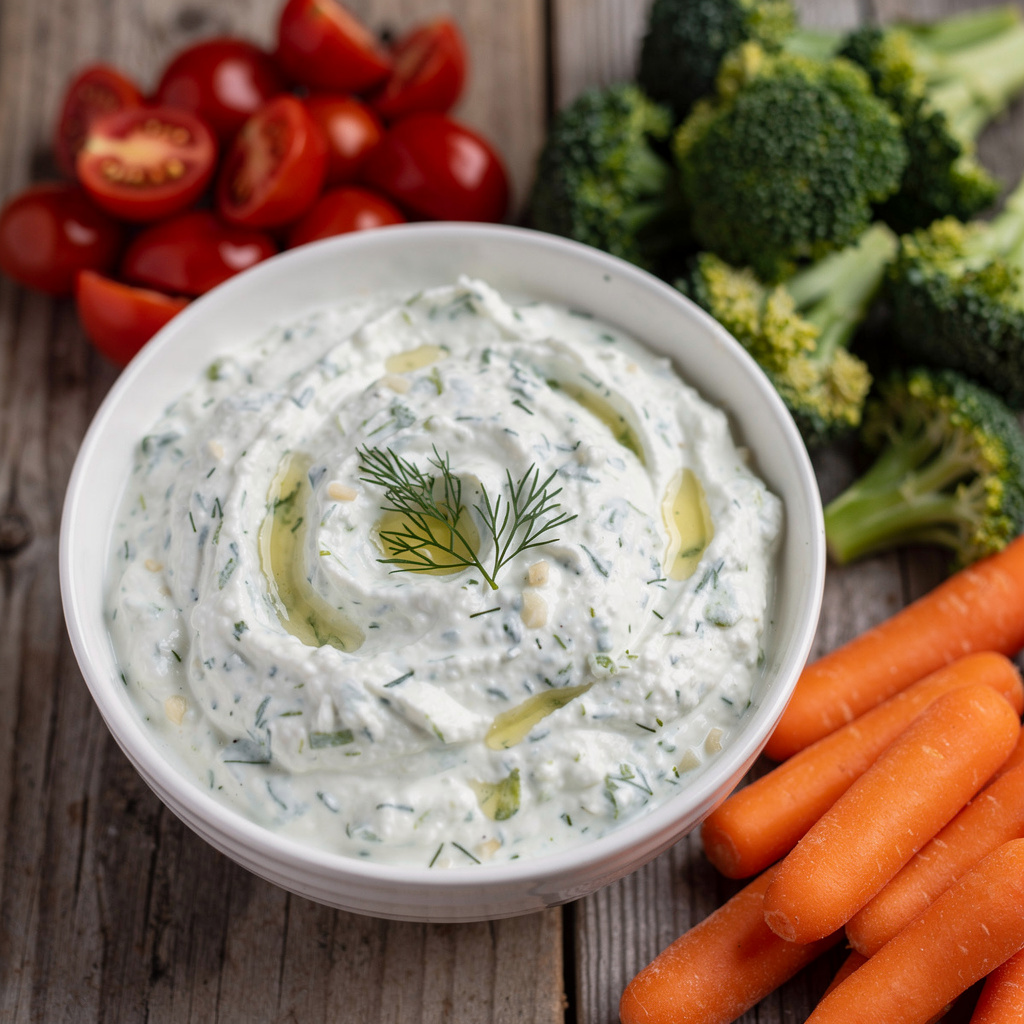 Cucumber, Yogurt and Herb Dip