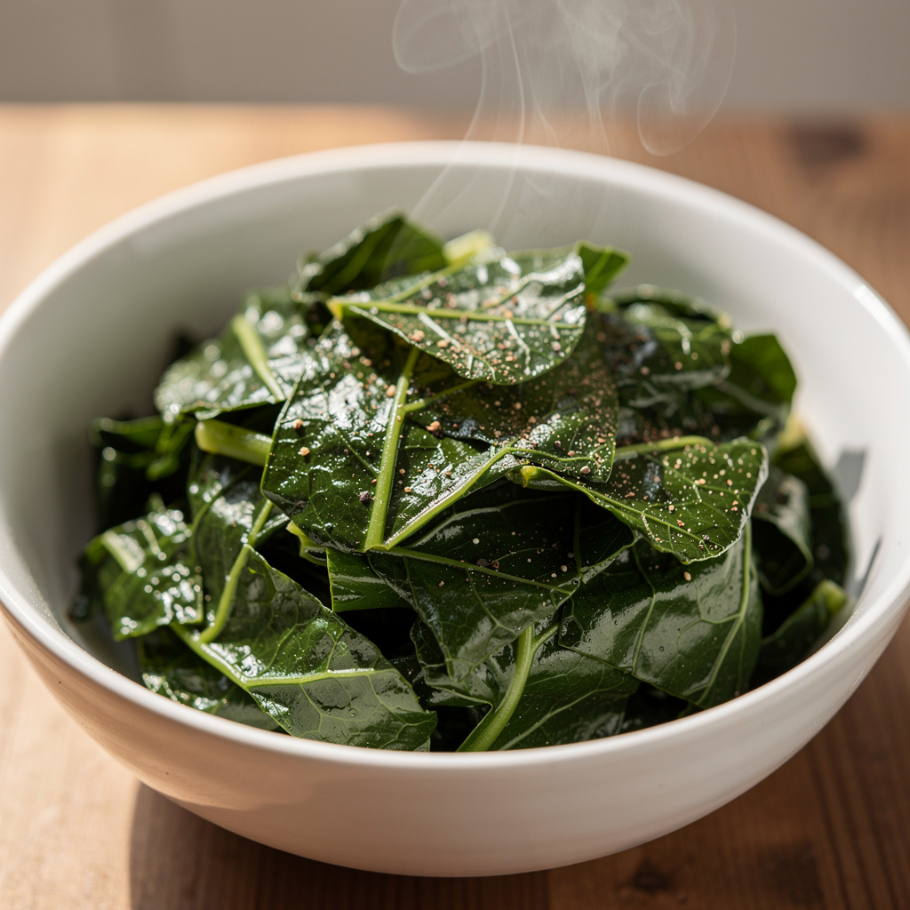 Basic Steamed Collards
