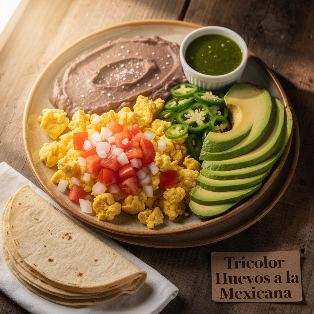 Tricolor Huevos a la Mexicana