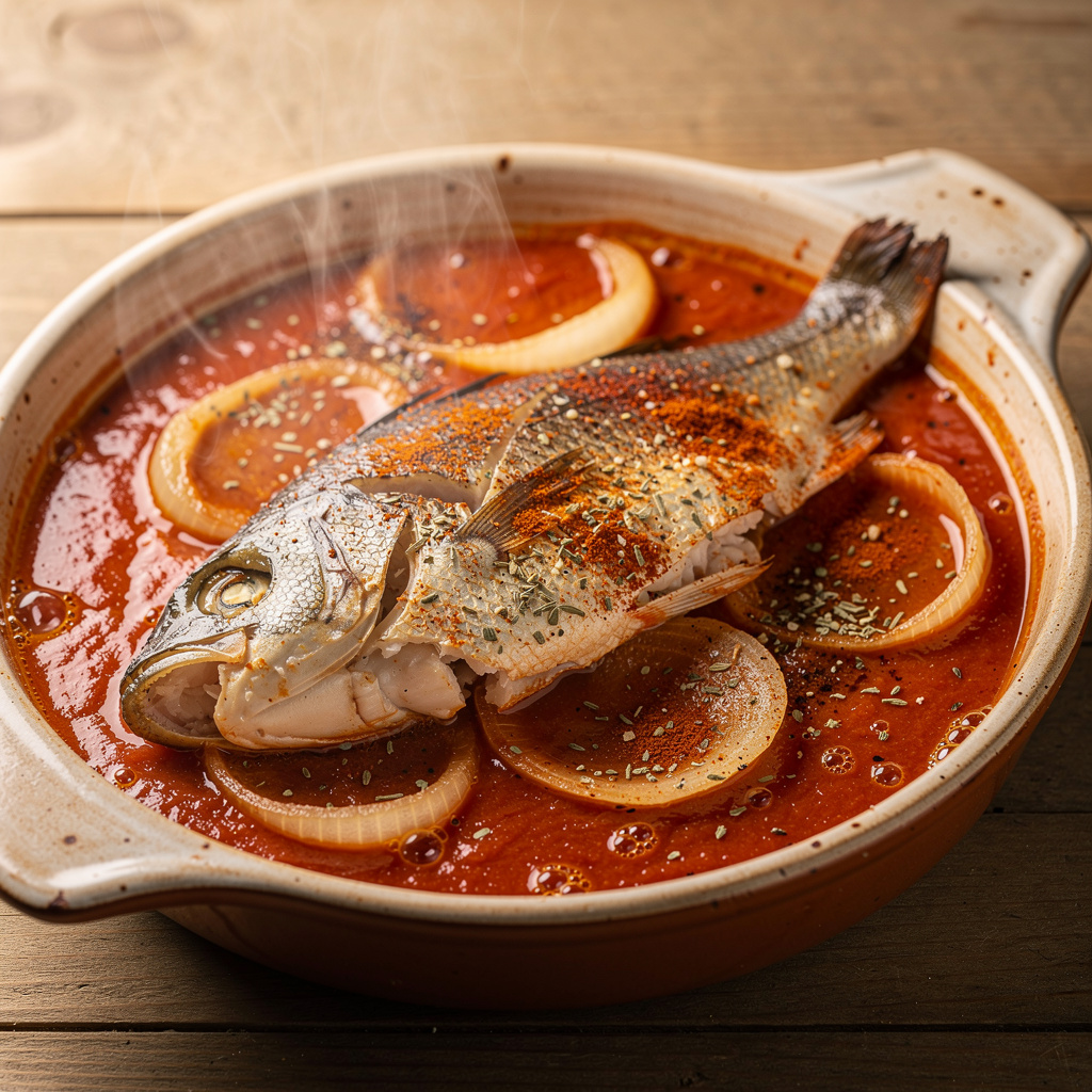 Spanish Baked Fish