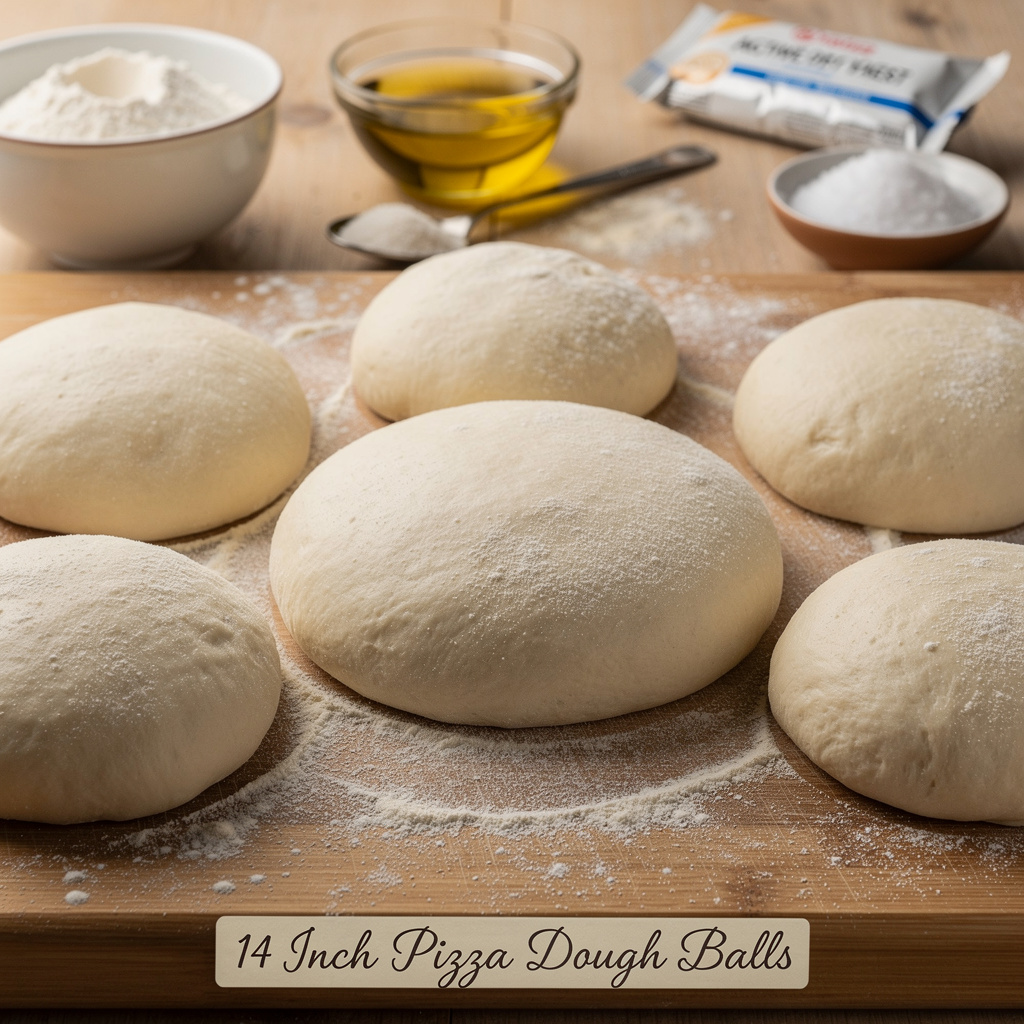 14 Inch Pizza Dough Balls