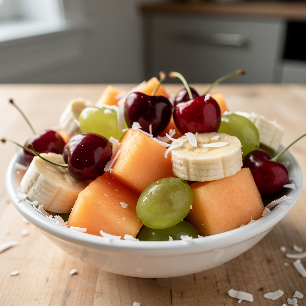 Cherry, Melon, & Grape Salad