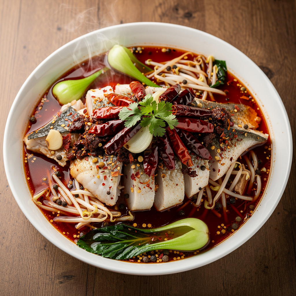 Shui Zhu Yu: Sichuan Fire-Poached Fish