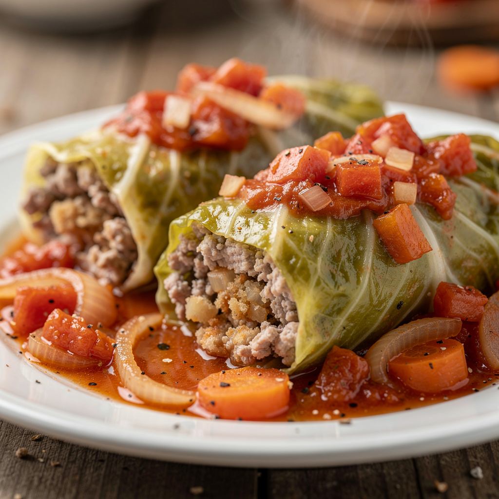 Turkey Stuffed Cabbage