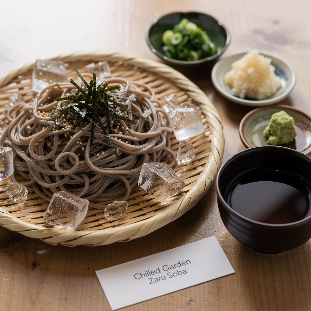 Chilled Garden Zaru Soba