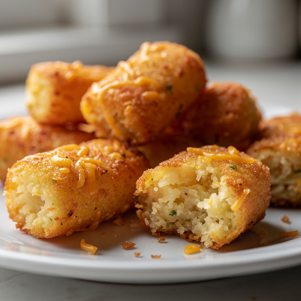 Baked Cauliflower Tots