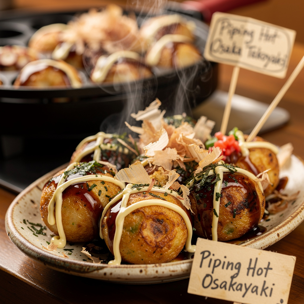 Piping Hot Osaka Takoyaki
