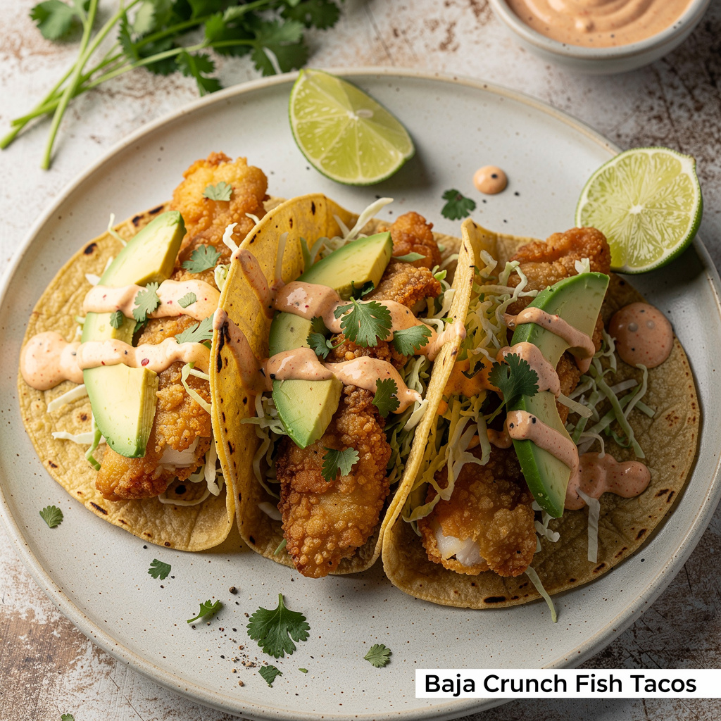 Baja Crunch Fish Tacos