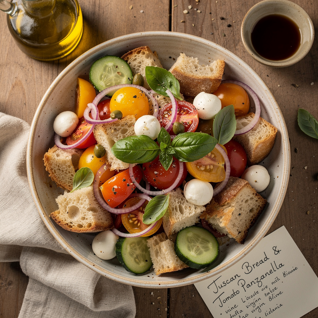 Tuscan Bread & Tomato Panzanella
