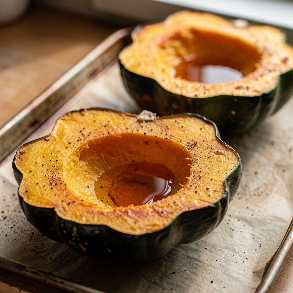 Easy Baked Acorn Squash