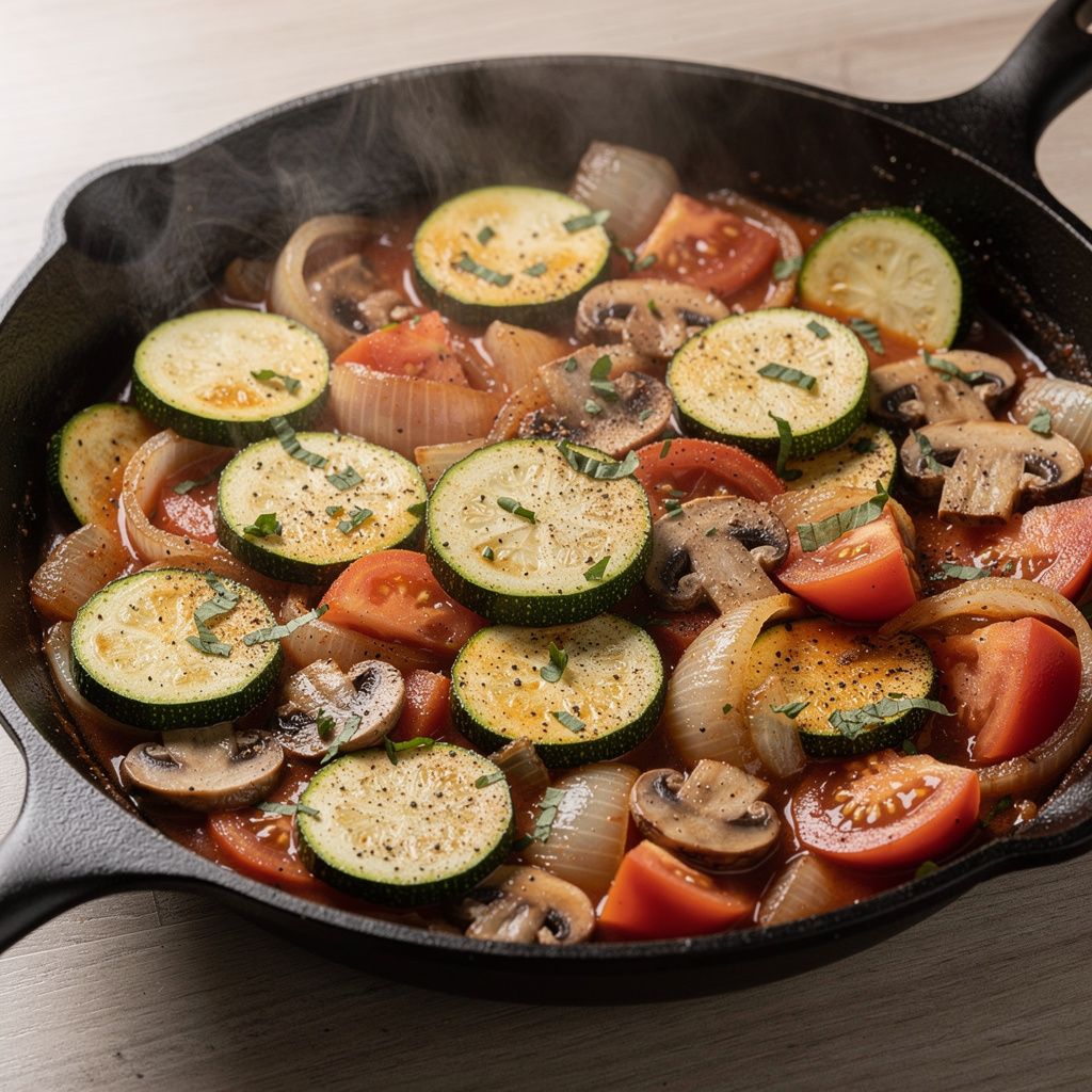Zesty Skillet Zucchini