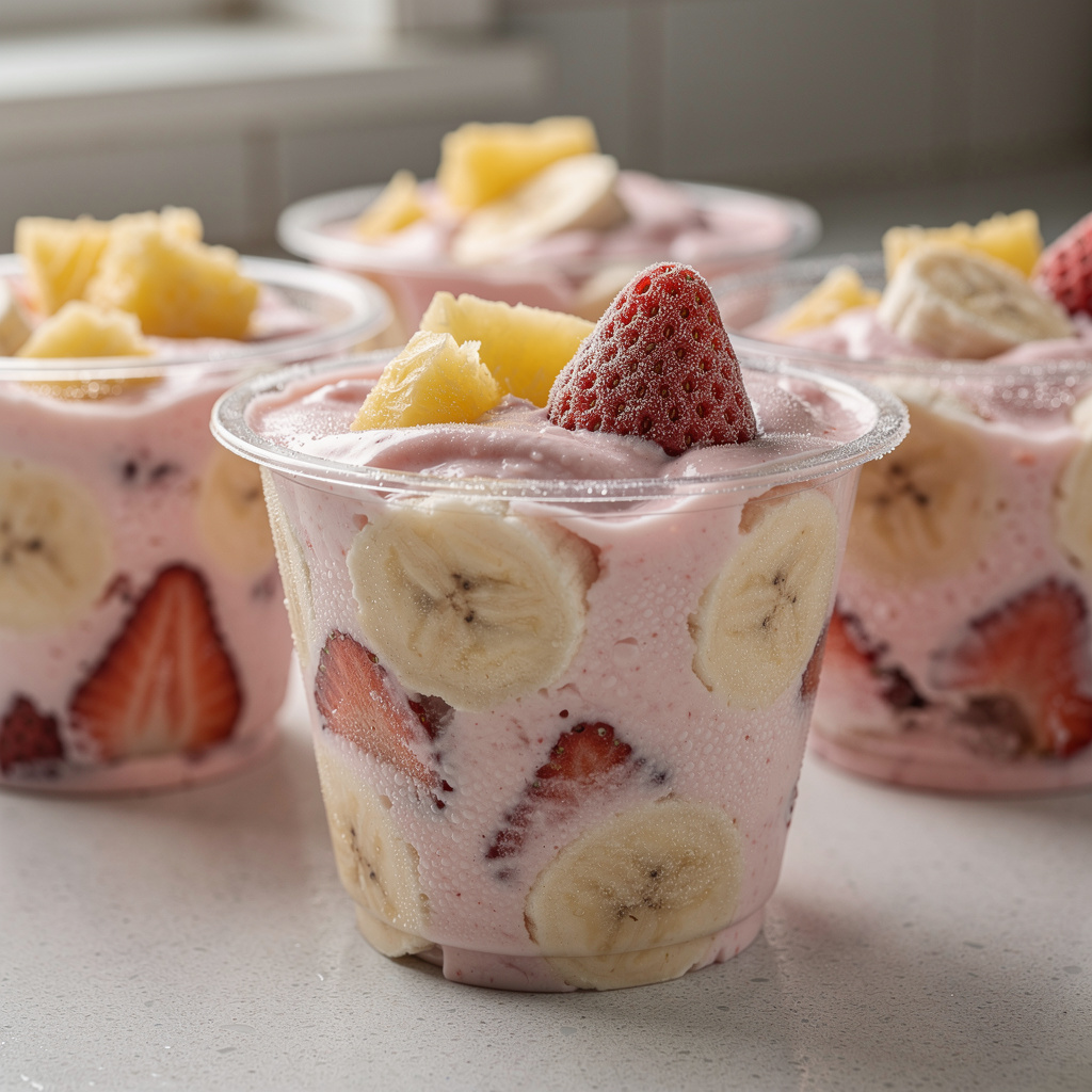 Frozen Fruit Cups