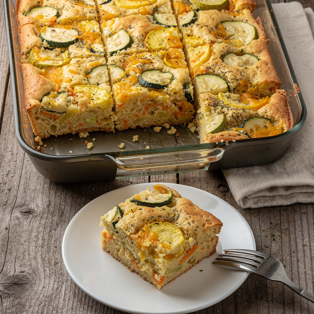 Summer Squash Squares