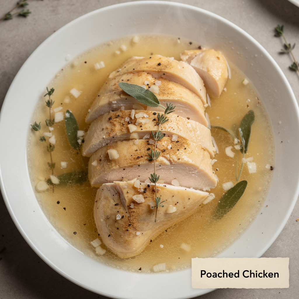 Poached Chicken