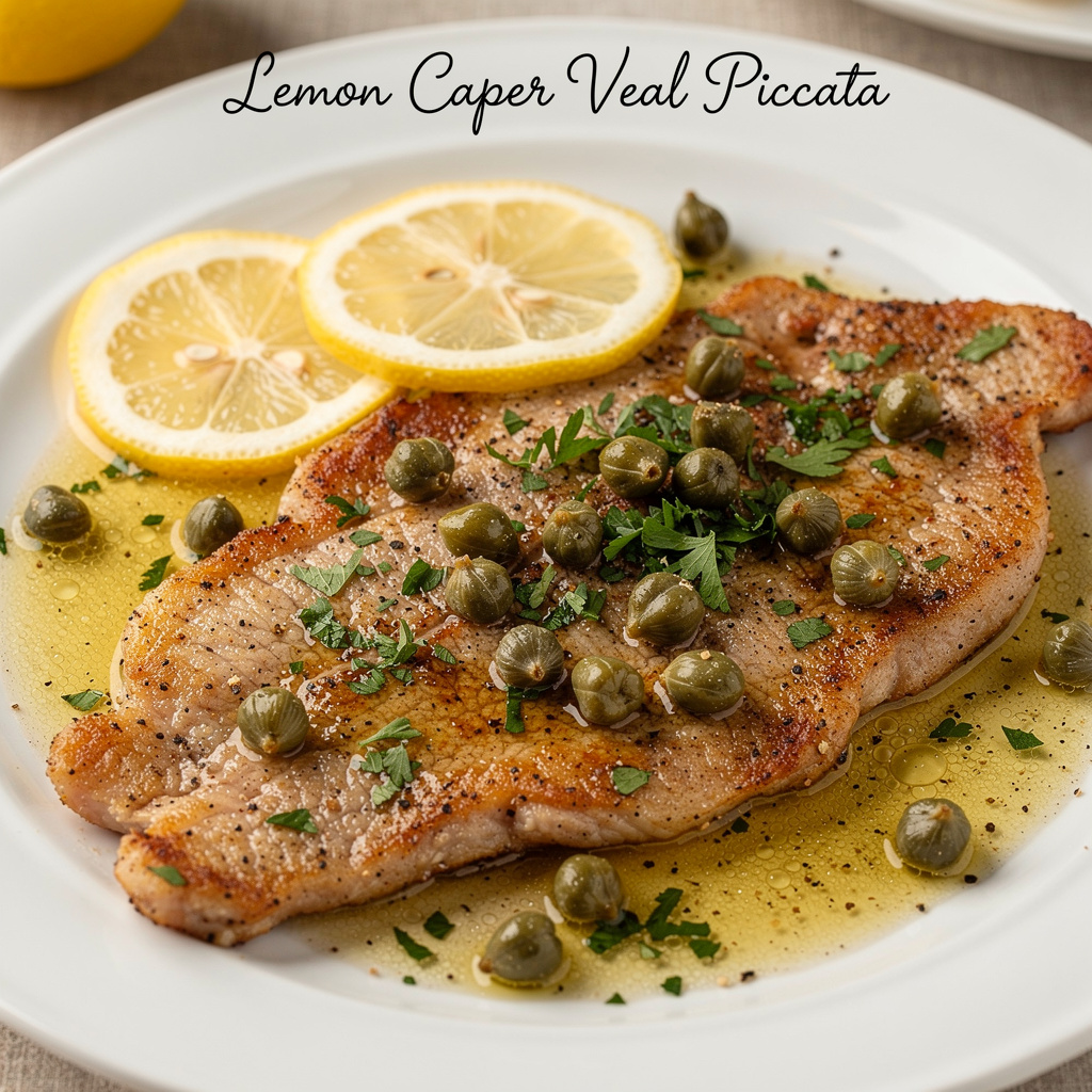 Lemon-Caper Veal Piccata
