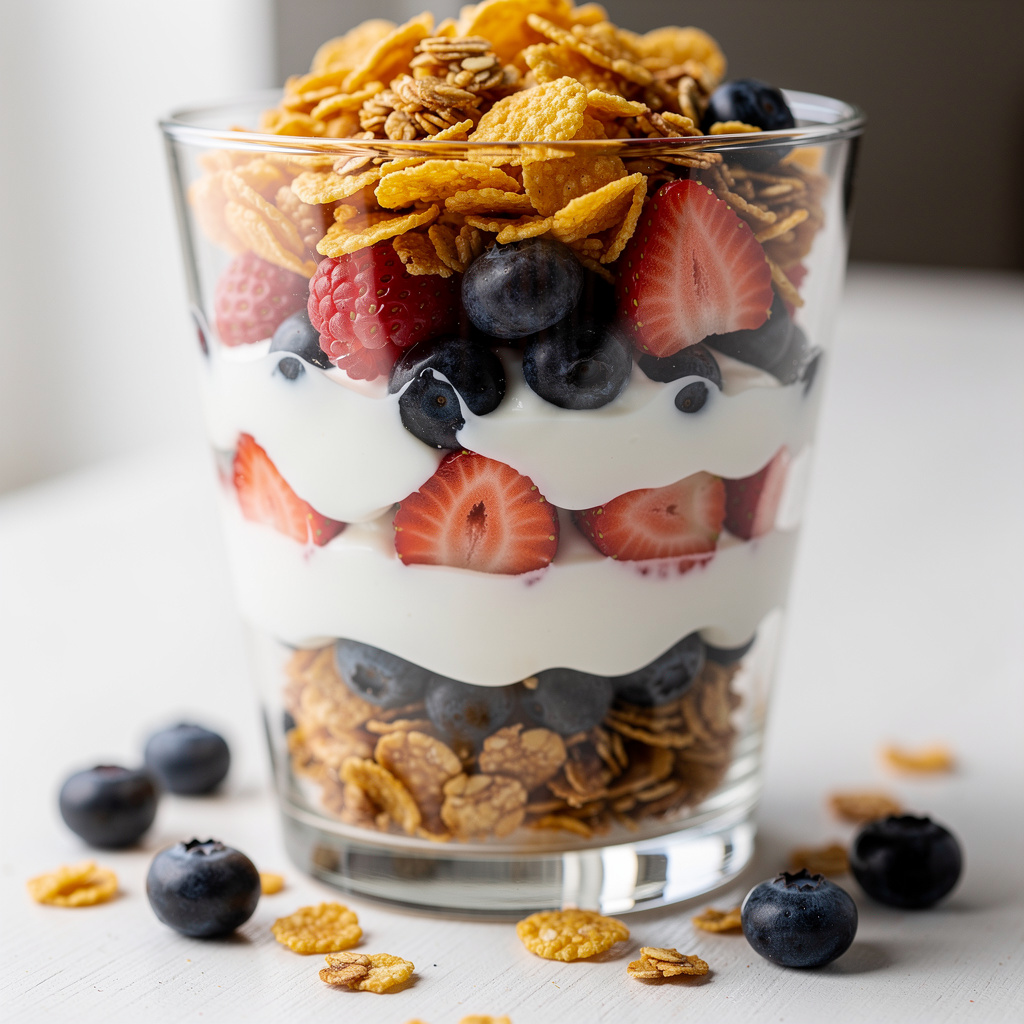 Crunchy Berry Parfait