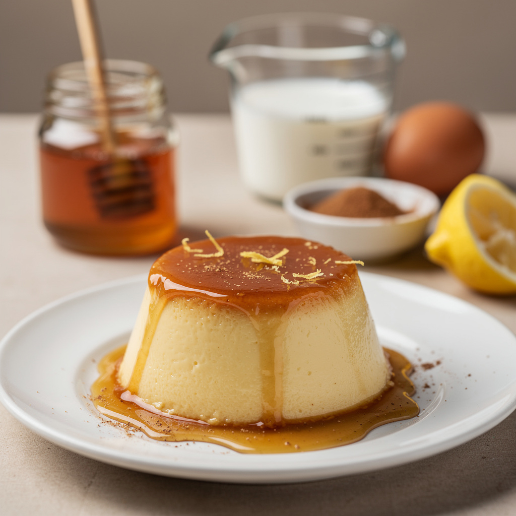 Classic Honey Flan