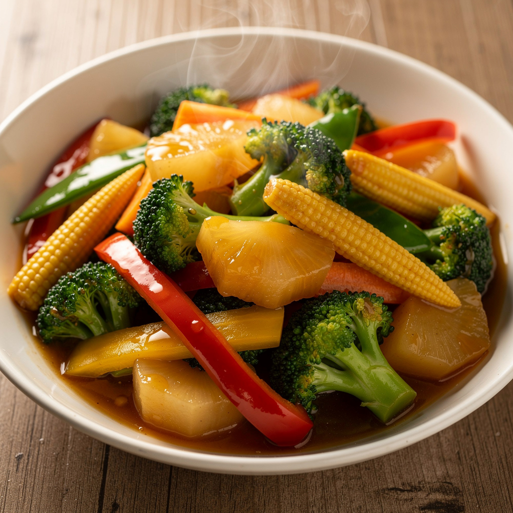 Sweet and Sour Vegetables