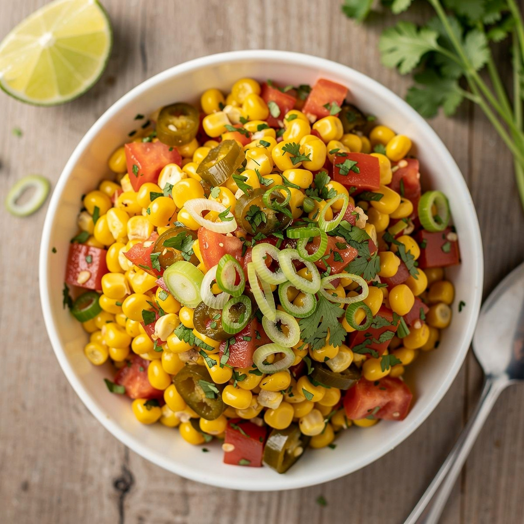 Corn and Green Chili Salad