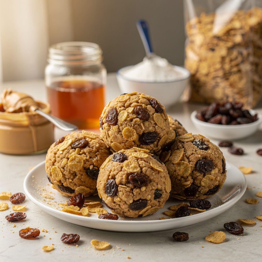 No Bake Breakfast Cookies