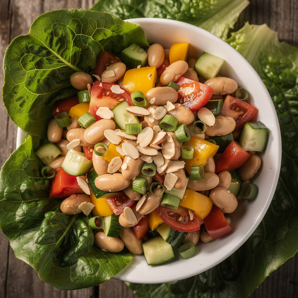 Garden Cannellini Bean Salad