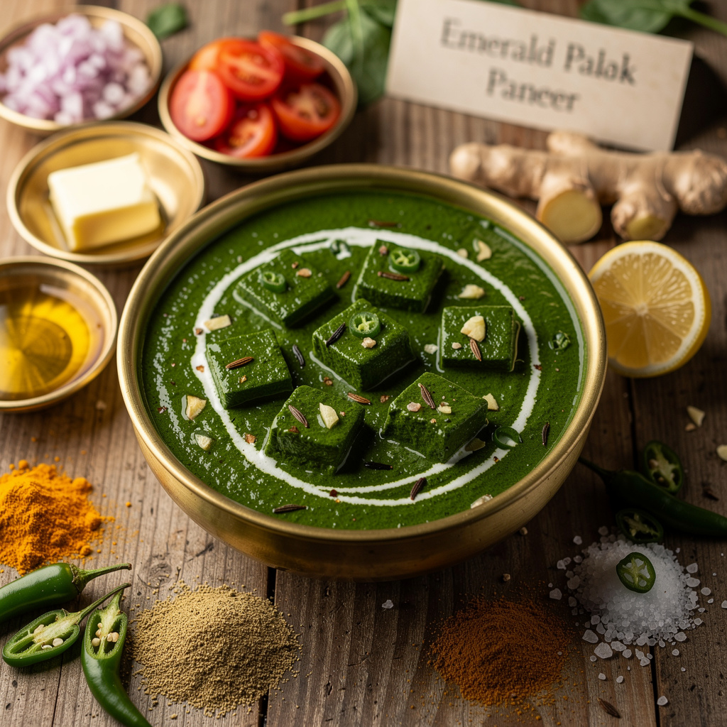 Emerald Palak Paneer