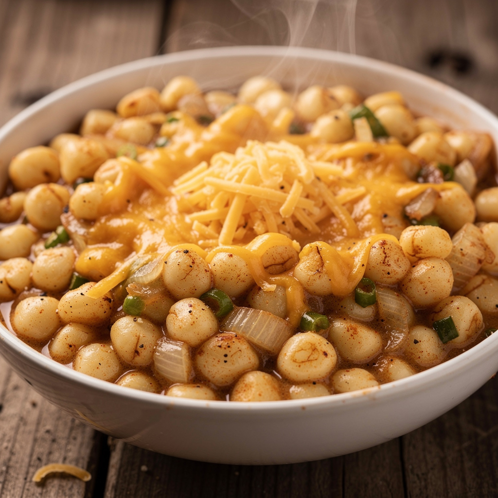 Chili Cheese Hominy