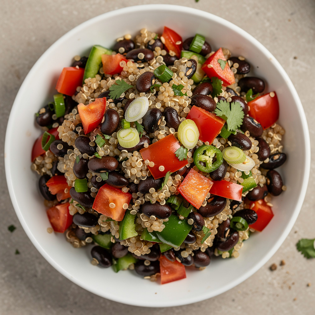 Quinoa and Black Bean Salad