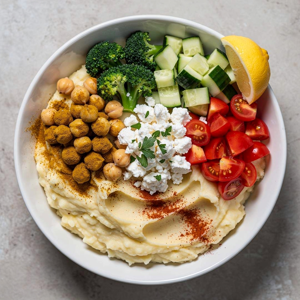 Veggie Loaded Mashed Potato Bowl