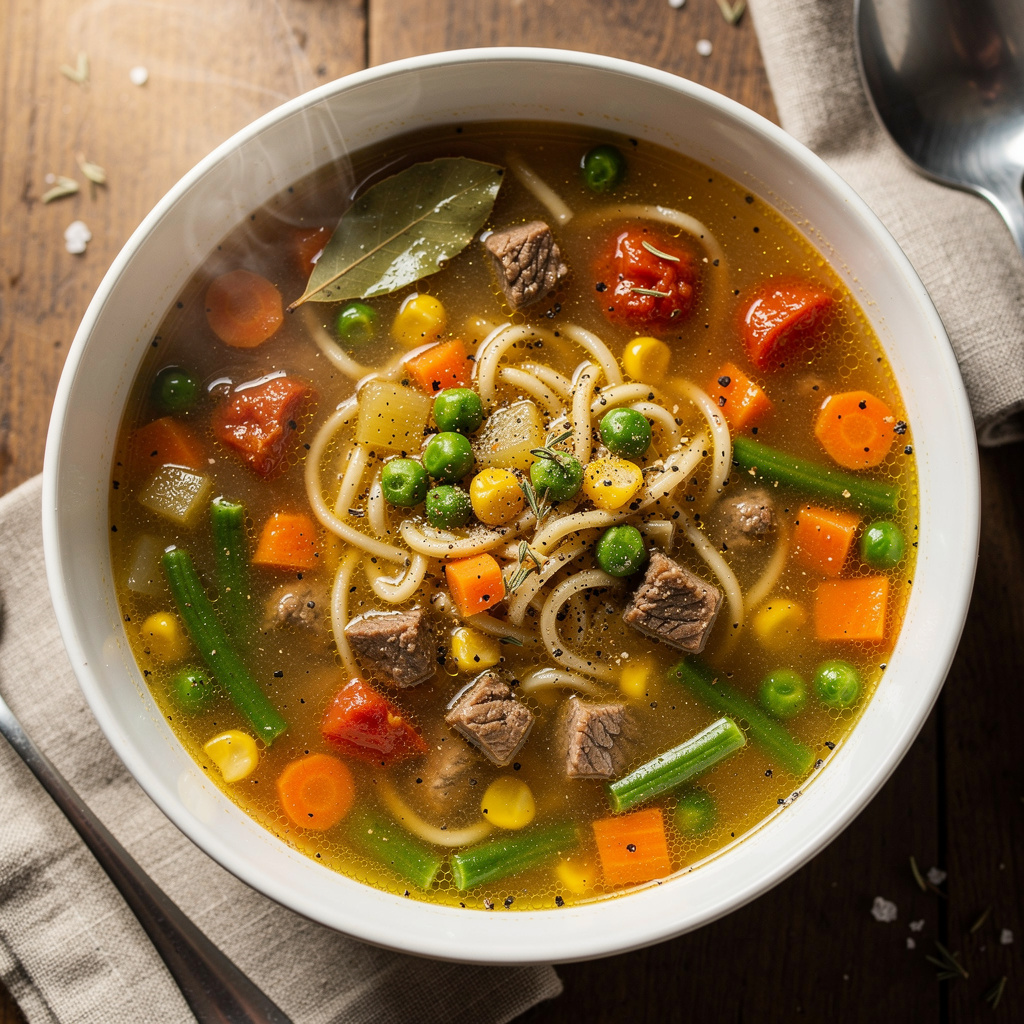 Hearty Vegetable Beef Soup