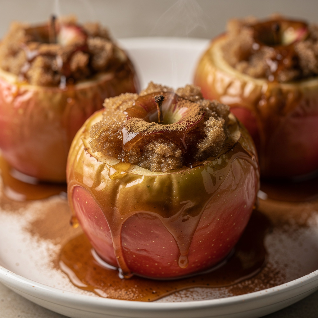 Microwave Baked Apple