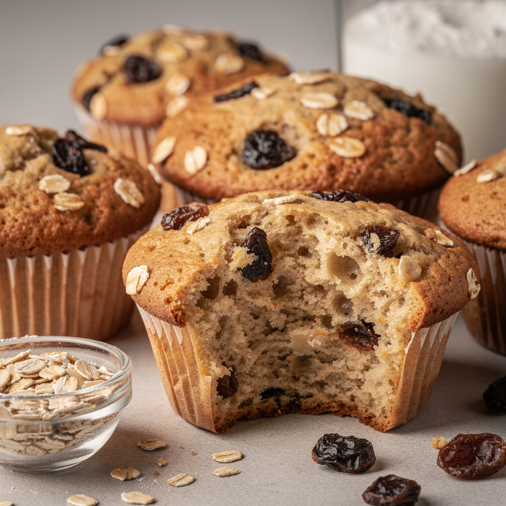 Oatmeal Raisin Muffins