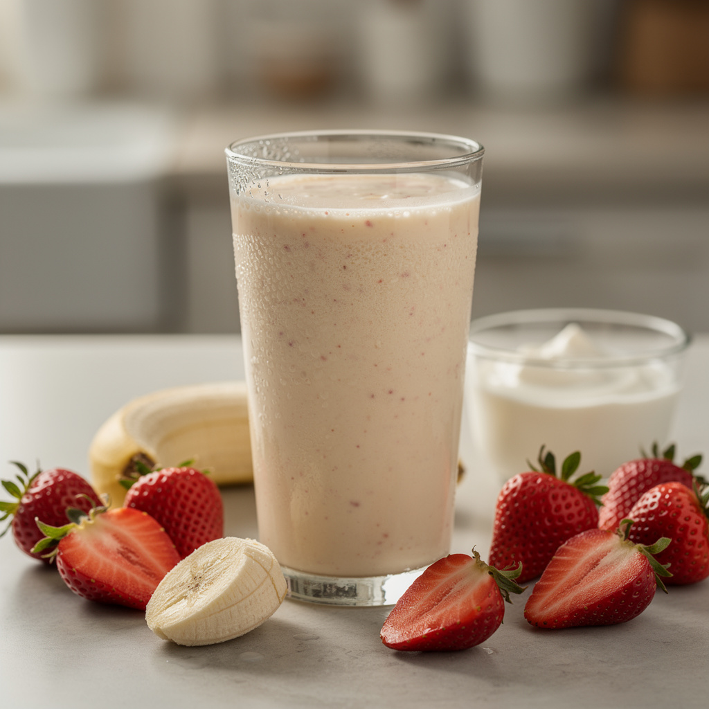 Fruit and Yogurt Breakfast Shake