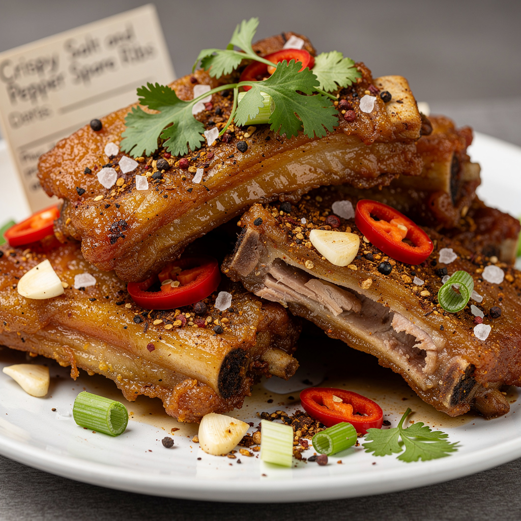 Crispy Salt and Pepper Spare Ribs
