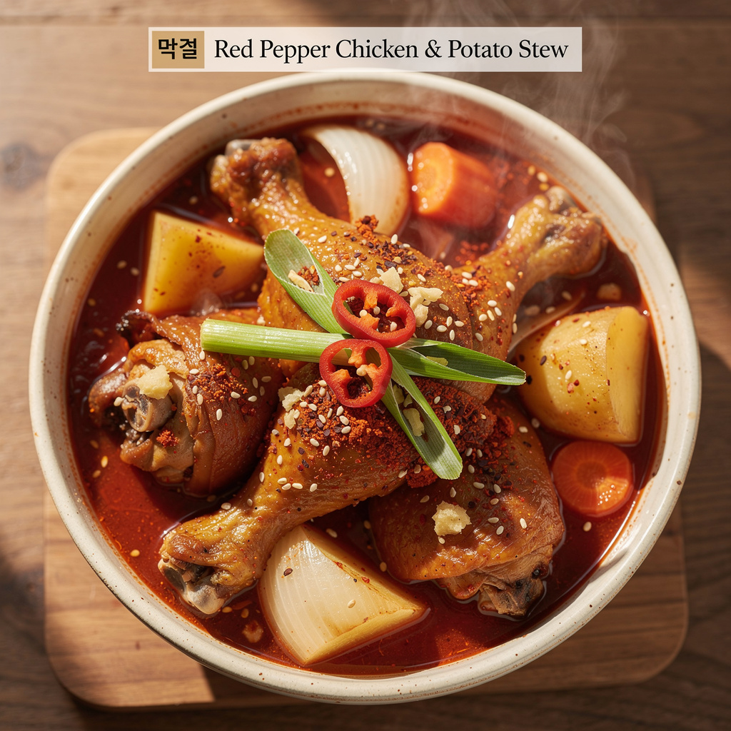 Red Pepper Chicken & Potato Stew